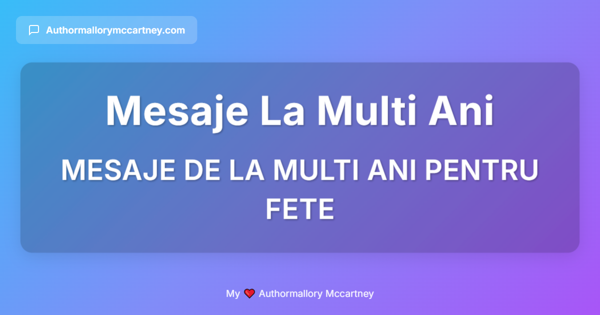 mesaje de la multi ani pentru fete